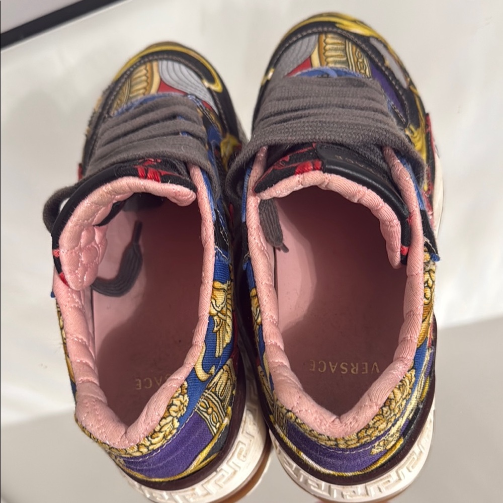 Versace Vibrant Patterned Sneakers - image 6
